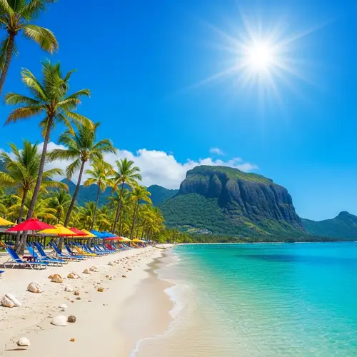 Beautiful Mauritius Island - Serene Beach Paradise