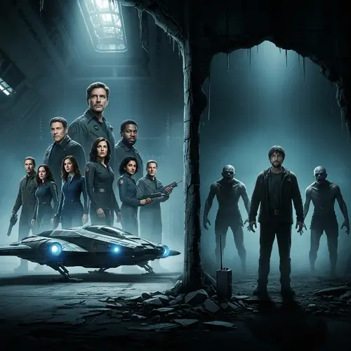 Abandoned Base Specialists and Mutated Human-like Monsters on Another Planet