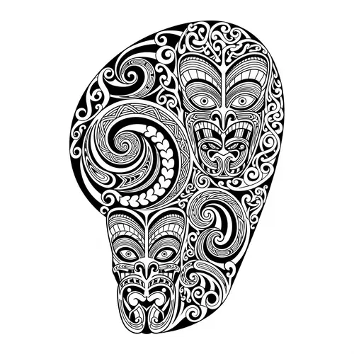 Intricate Maori Tattoo Design for Unique Ink Inspiration