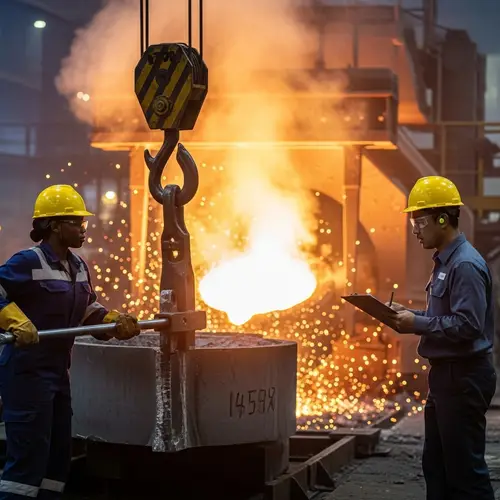 Diverse Steel Industry Operations | Energy and Safety Focus