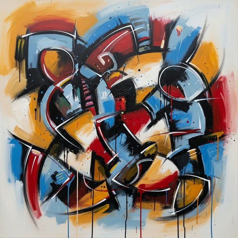 Stunning Abstract Painting for Art Lovers