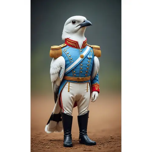 Argentinian Hornero in Military Style