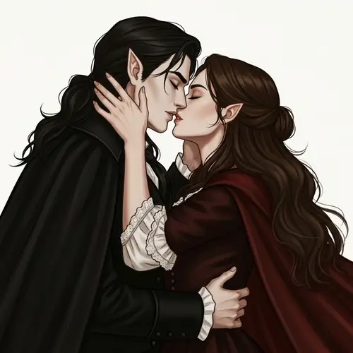 Enchanting Characters in Gothic Literature Embrace