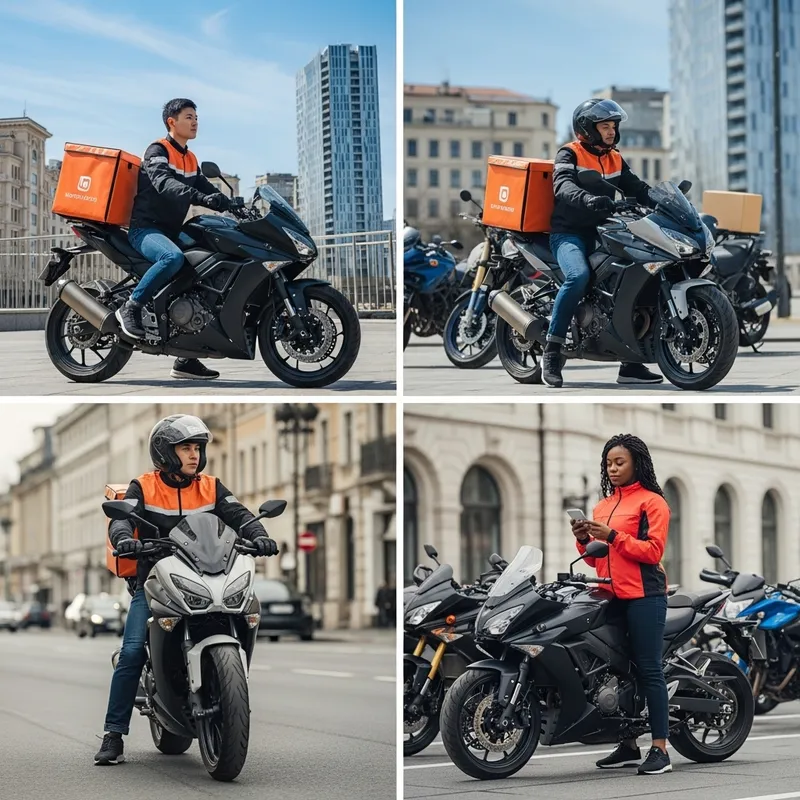 Motorcycle Logistics | Urban Delivery Services