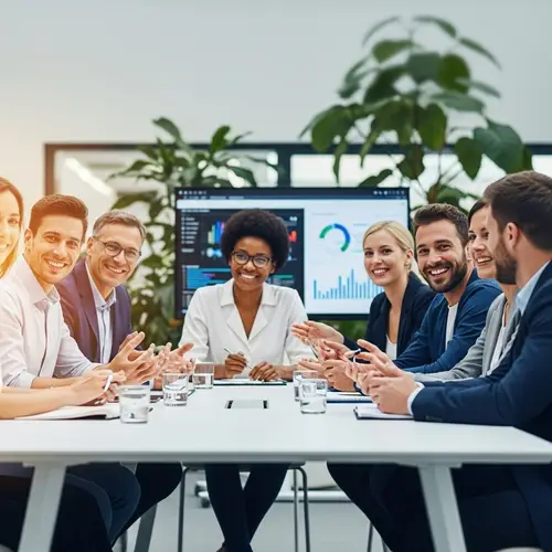 Diverse Group Discussion Photo for Dashboard Tab