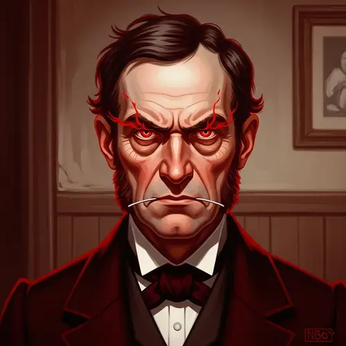 Choleric Person Oil Painting: A Fiery Portrait