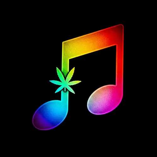 Vibrant Musical Note Art: A Medicinal Twist