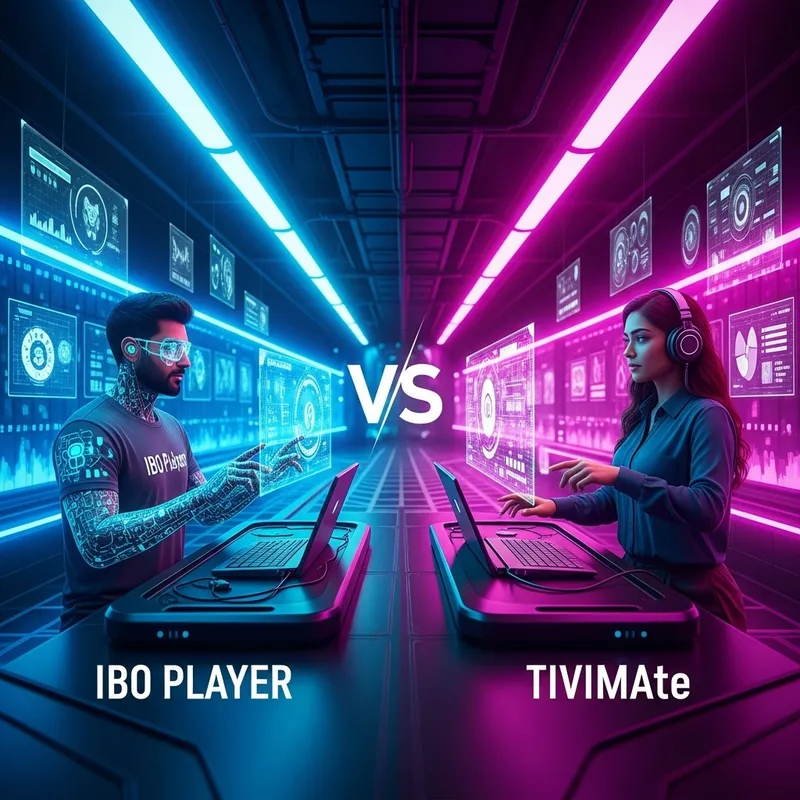 IBO Player vs TiviMate: Futuristic Showdown IBO Player vs TiviMate: Futuristic Showdown
