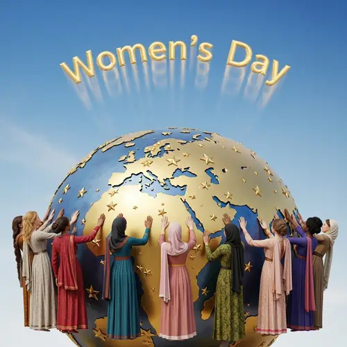 Celebrate Women's Day: Unity in Diversity Sculpture