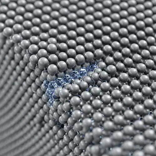 Crystal Lattice Edge Dislocation: Detailed Features Revealed