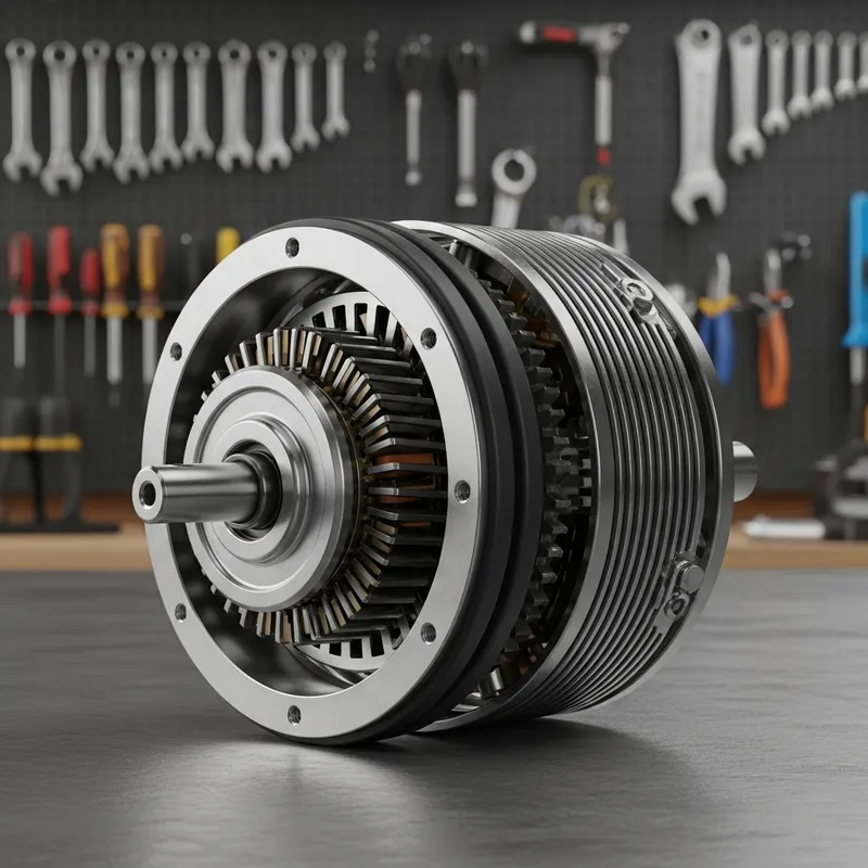 Steel Motor Assembly | Mechanical Complexity in Detail