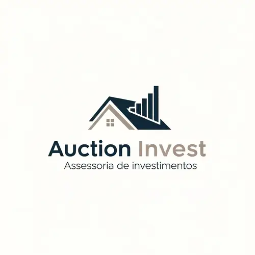 Minimalist Logo Design for Auction Invest Investment Advisory