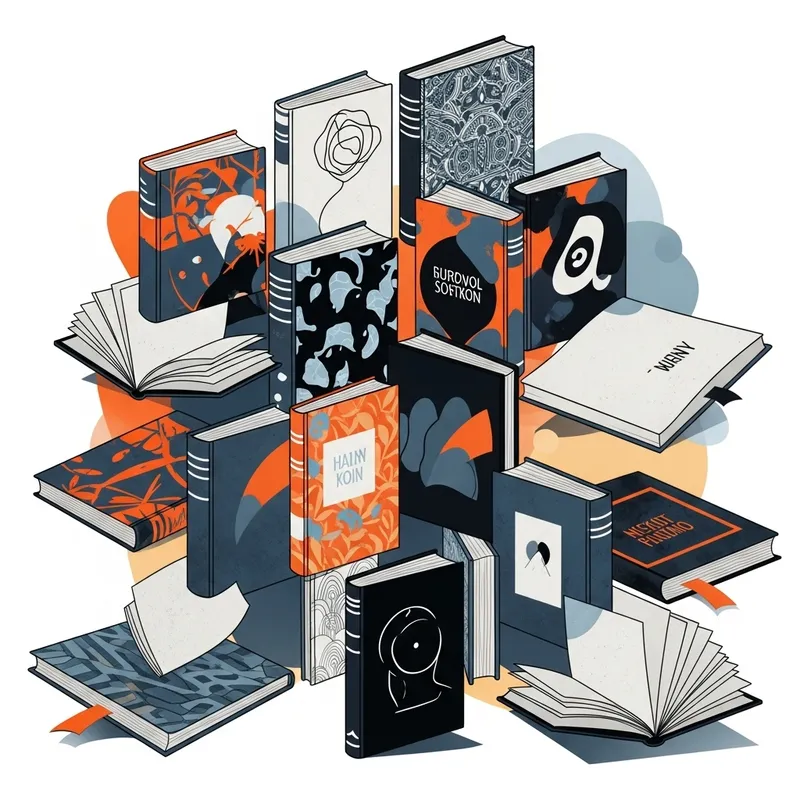 Abstract Books: Artful Cover Designs and Literary Chaos