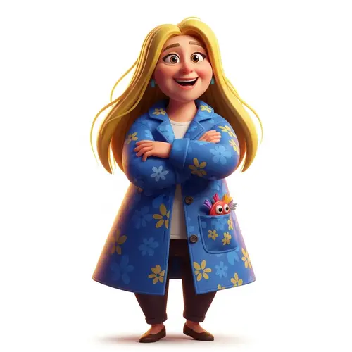 3D Animated Portrait of Summer Jubelirer