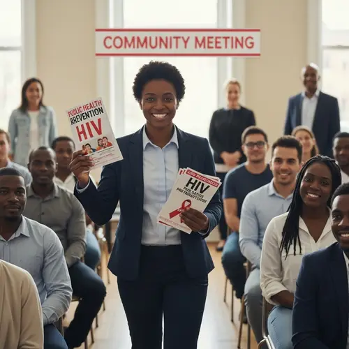 Dedicated Public Health Ambassador Against HIV Awareness