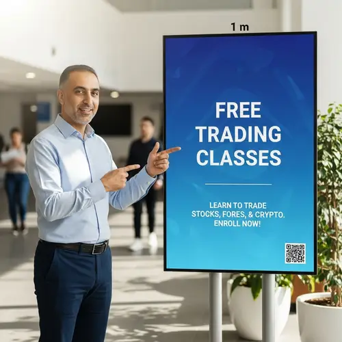 Free Trading Classes Offered by Middle-Eastern Male Teacher