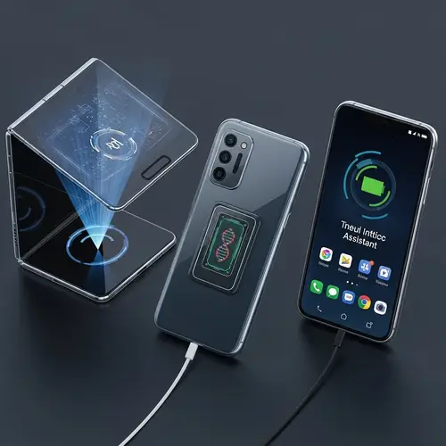 Futuristic Mobile Phones: Holographic Displays, Biometric Security & AI Assistants