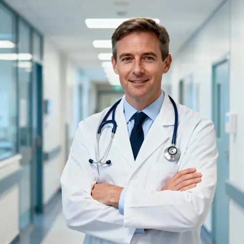 Professional Headshot of UK Doctor