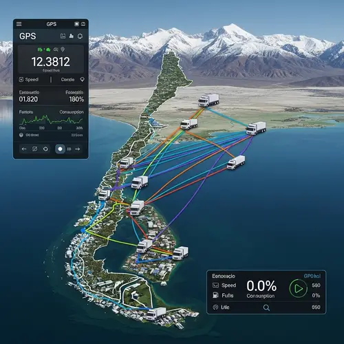 Advanced GPS Truck Tracking System in Chile