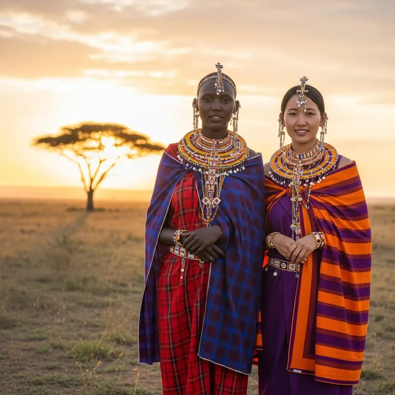 Maasai Women: Cultural Diversity on the African Savannah