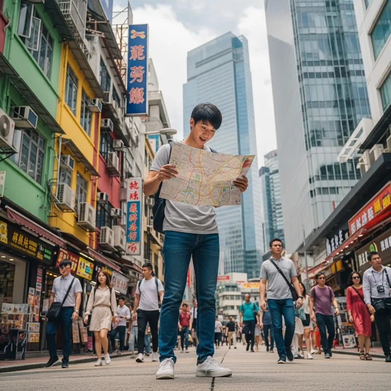 Male Student on Vacation | Exploring New Destinations