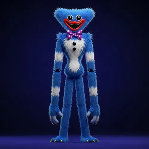 Huggy wuggy from poppy Playtime 