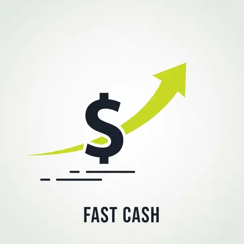 Fast Cash | Simple Visual Representation for Quick Money