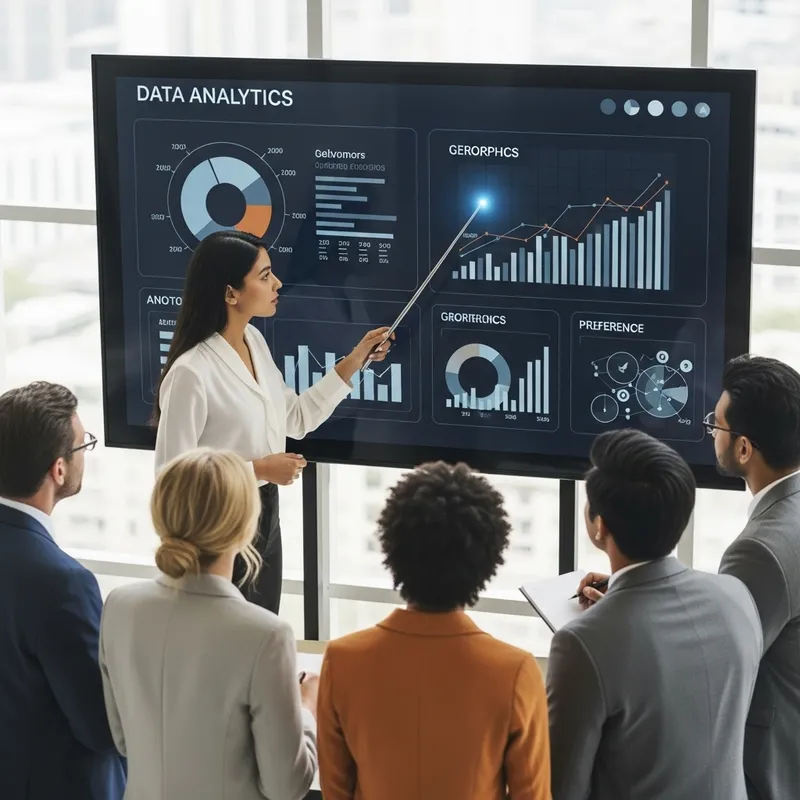 Maximizing Sales with Targeted Approach & Data Analytics Charts