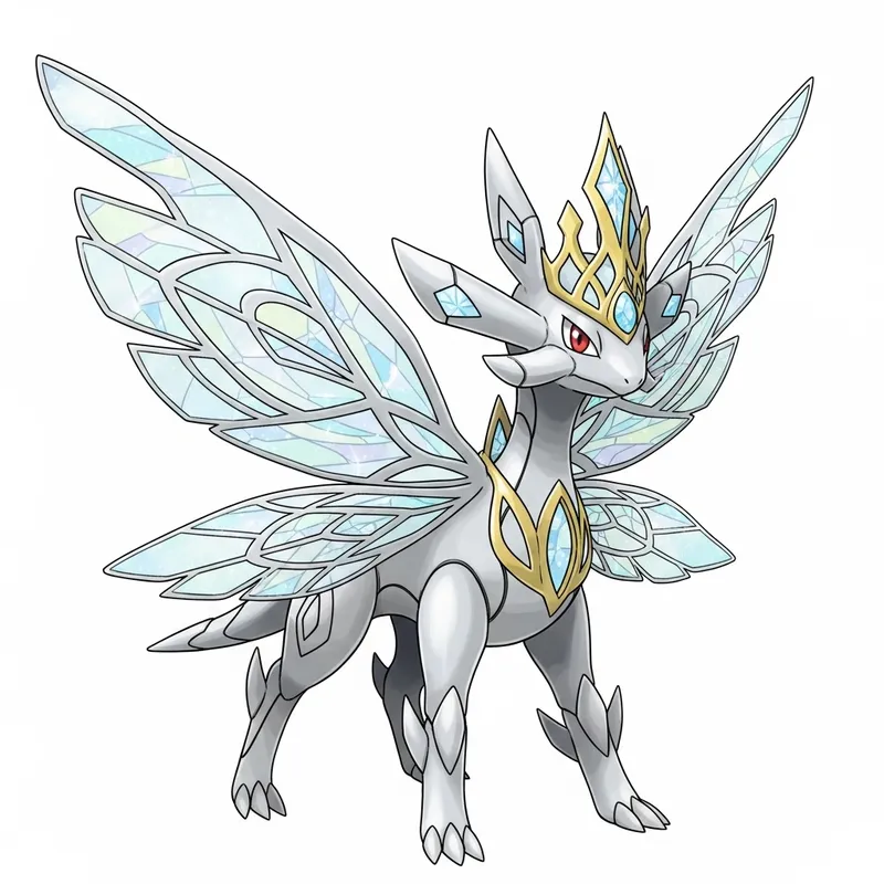 Metaliqueen - Majestic Fairy-Steel Pokémon, Symbol of Grace and Strength