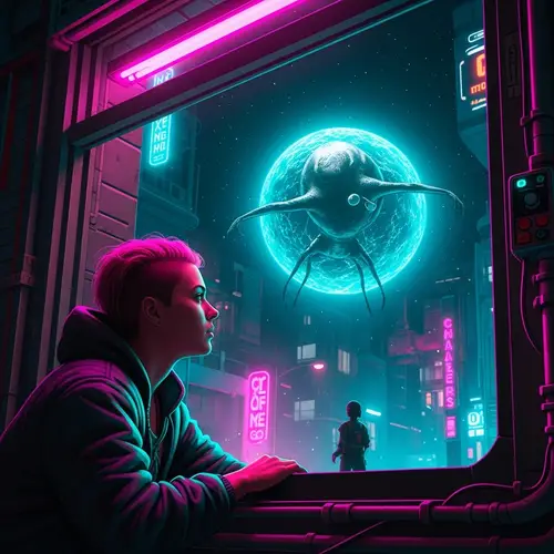 Gritty Cyberpunk Scene Inspired by Solaris | Website