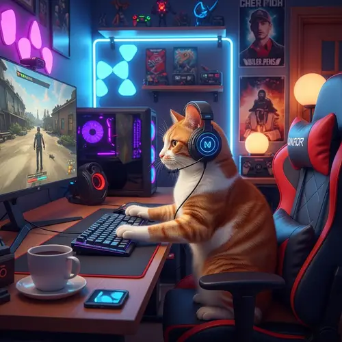 Gamer Cat: The Ultimate Gaming Companion