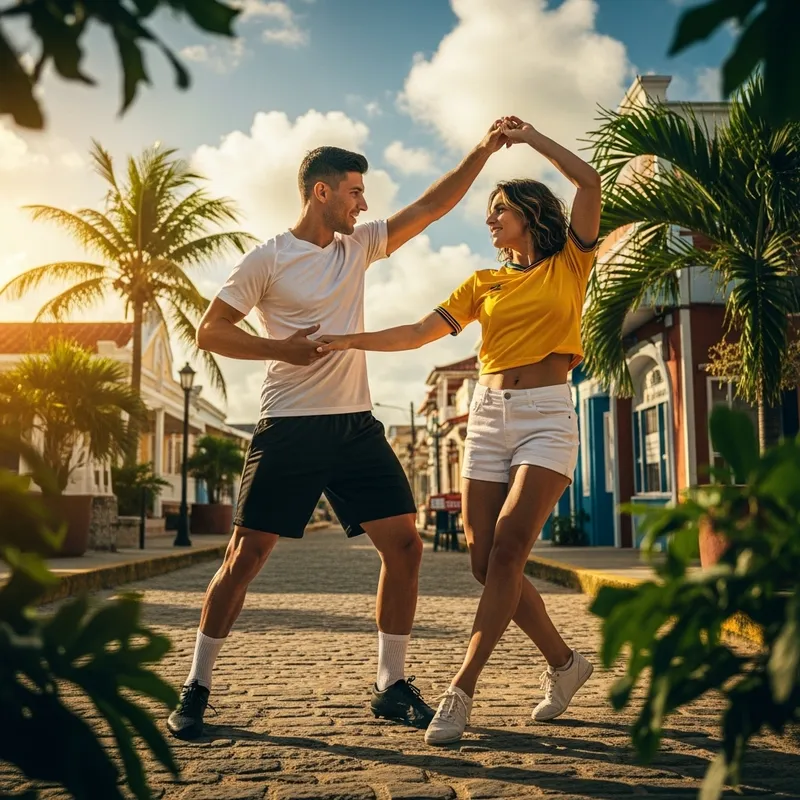 Cristiano Ronaldo & James Rodriguez Bachata Dance