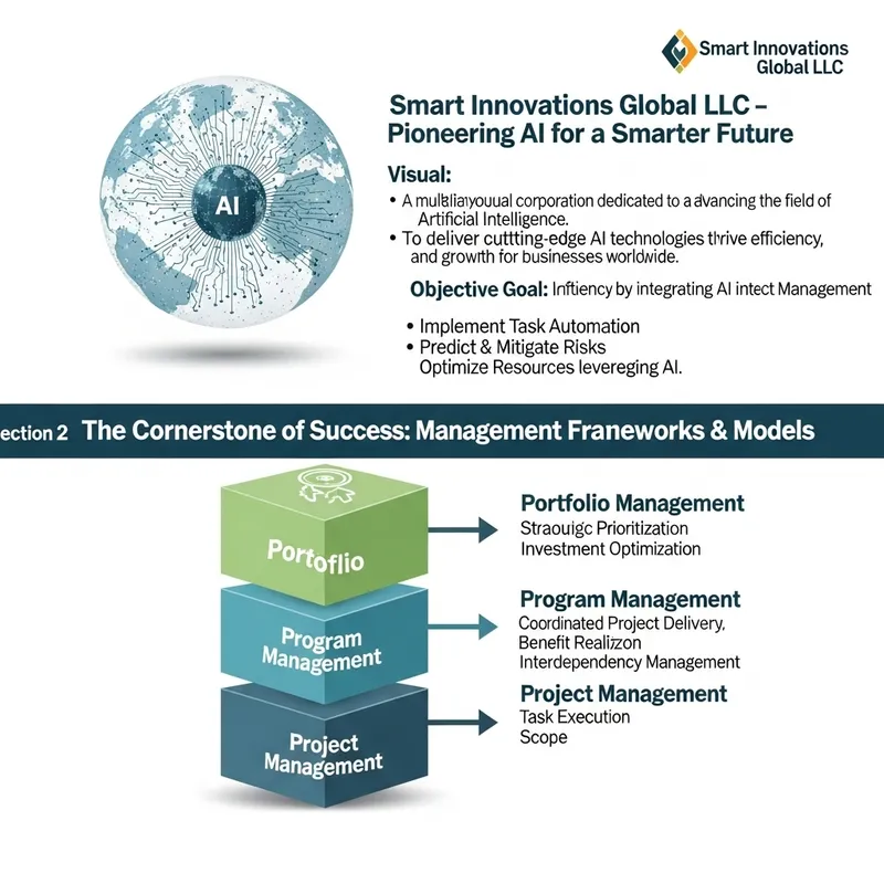Smart Innovations Global: AI Project, Programme, Portfolio Management Structure