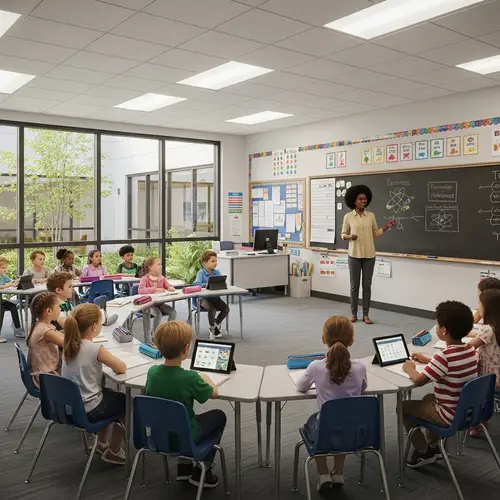 Innovative Active Learning Classroom for Elementary Kids | Educational Vibes