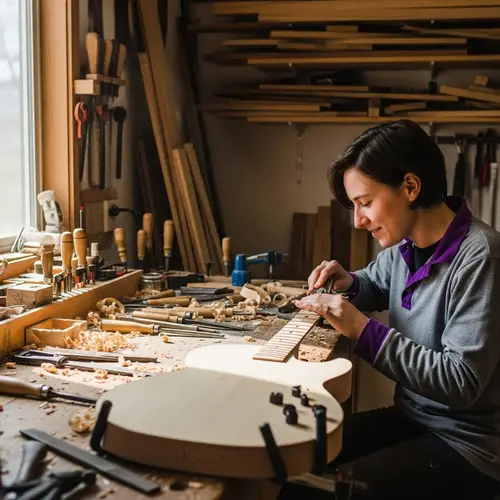 Crafting a Guitar with Precision | Guitar Making Process