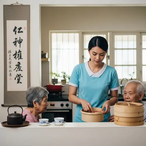 Indonesian Female Caregiver in Taiwan: Cultural Home Care Scenes