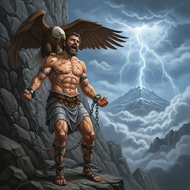 Prometheus: The Tormented Titan of Greek Mythology
