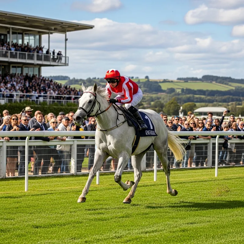 Thrilling Horseracing at the Racetrack