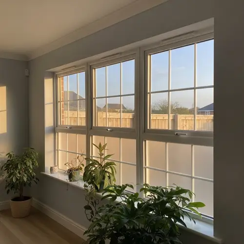 Contemporary UPVC Windows for Superior Thermal Insulation