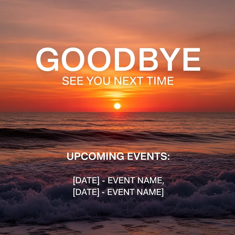 Goodbye Sunset Wallpaper | For Your Stream Ending