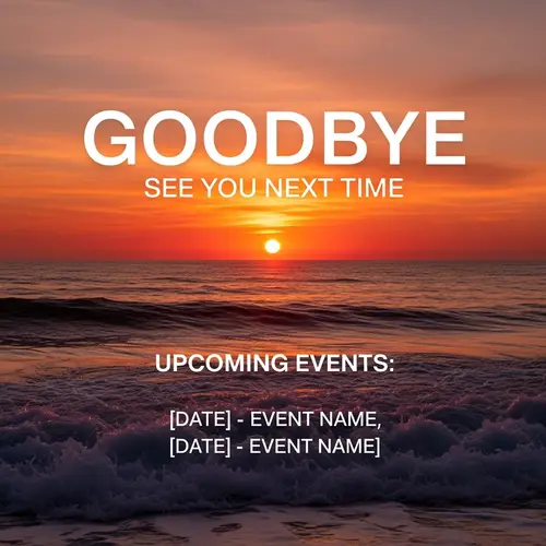 Goodbye Sunset Wallpaper | Upcoming Events & Announcements