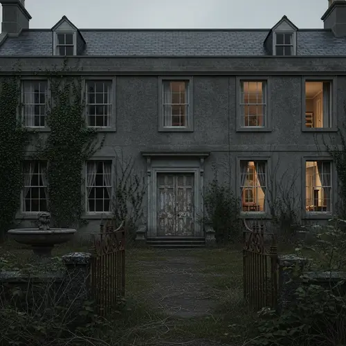 Melancholic Deceased Estates - Eerie Abandoned Mansion