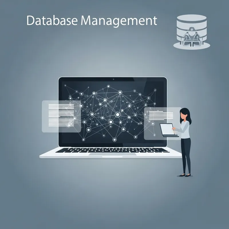 Minimalistic Database Management Image
