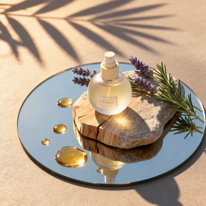 Luxury Frosted Glass Perfume Bottle Photography Luxury Frosted Glass Perfume Bottle Photography