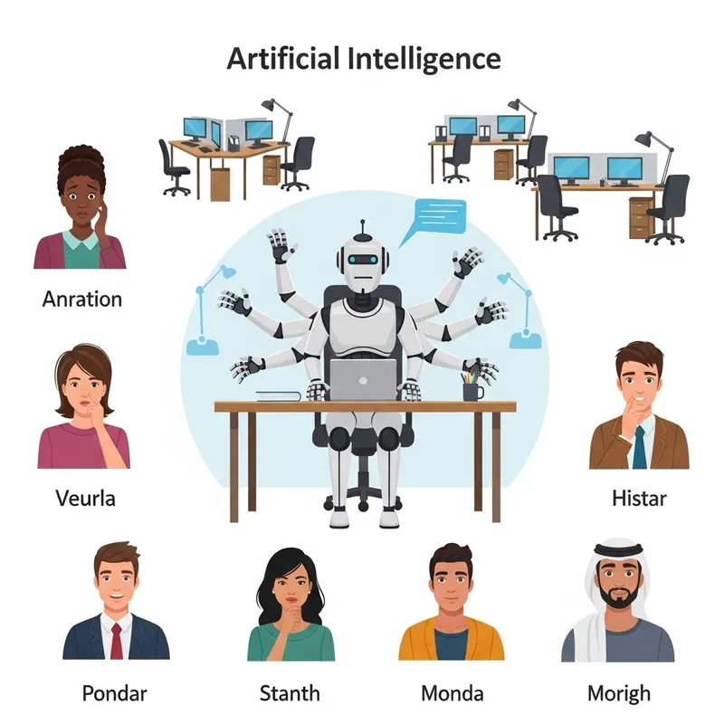AI Robot Obliterating Human Jobs: A New Workplace Landscape AI Robot Obliterating Human Jobs: A New Workplace Landscape