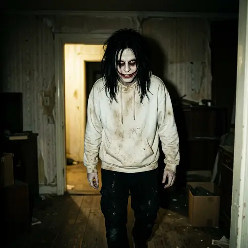 Jeff The Killer - Eerie humanoid figure from horror lore