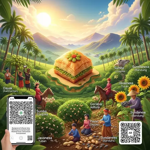 Magical Land Packaging Design with Vibrant Coconut Grove Orchard