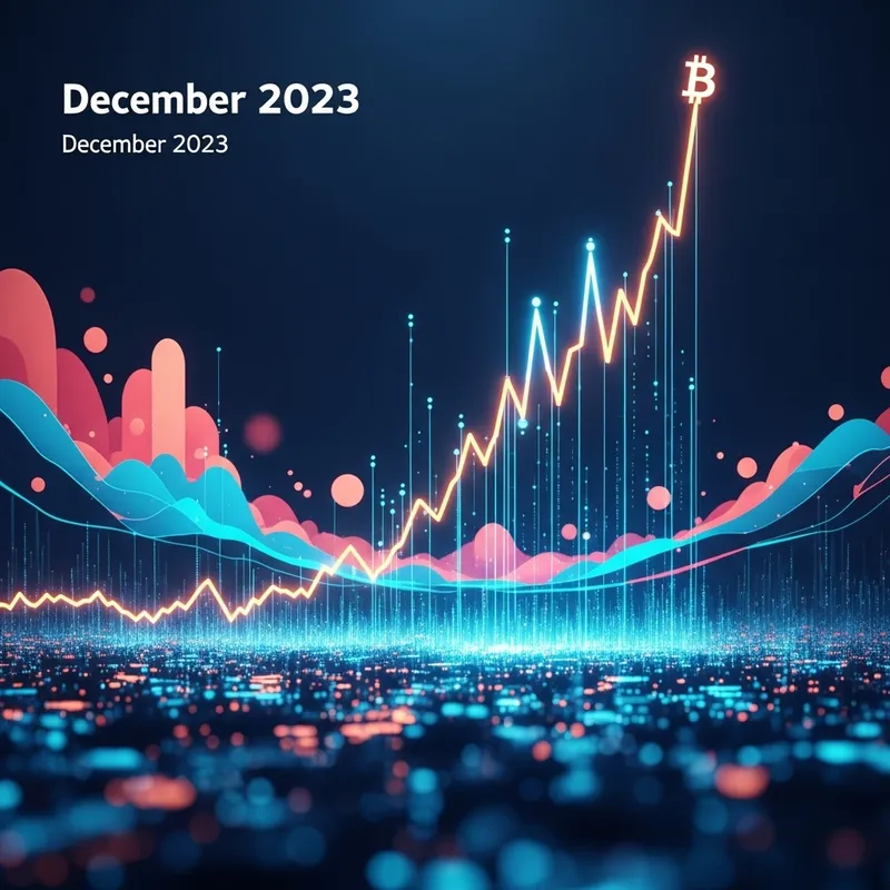 Futuristic Bitcoin Value Surges December 2023