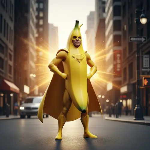 Plátano Héroe: The Banana-Themed Superhero