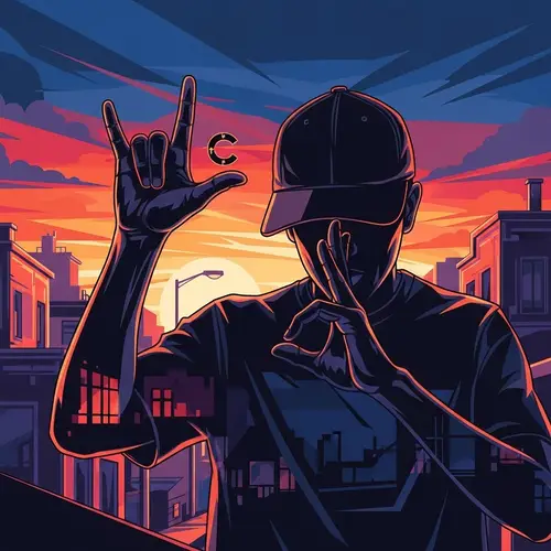 Urban Illustration of Neighborhood Connection